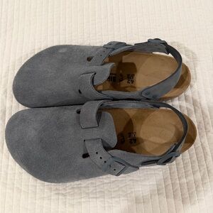 Birkenstock Suede Leather Footbed